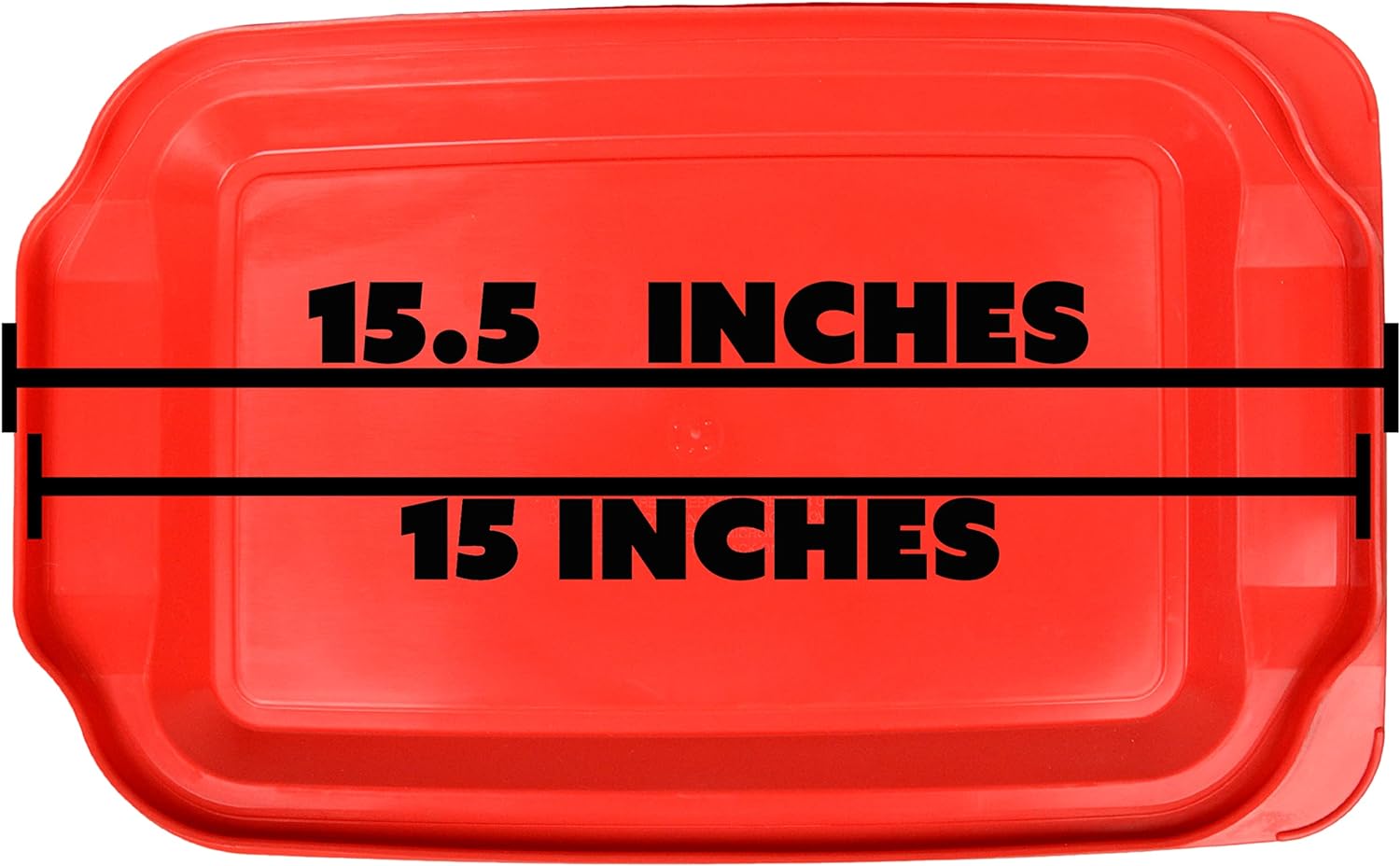 3qt Red Food Storage Lid A7