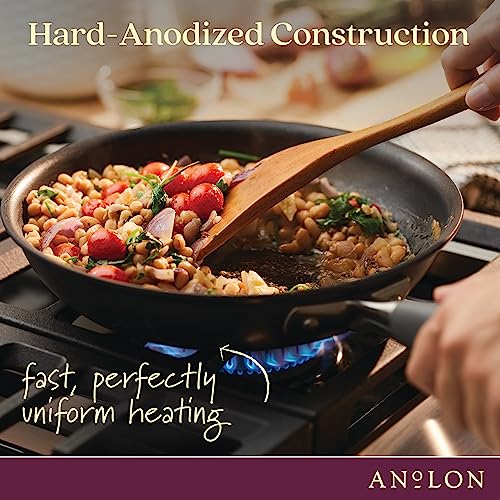 Nonstick Square Fry Pan 4 Quart Graphite Gray A7