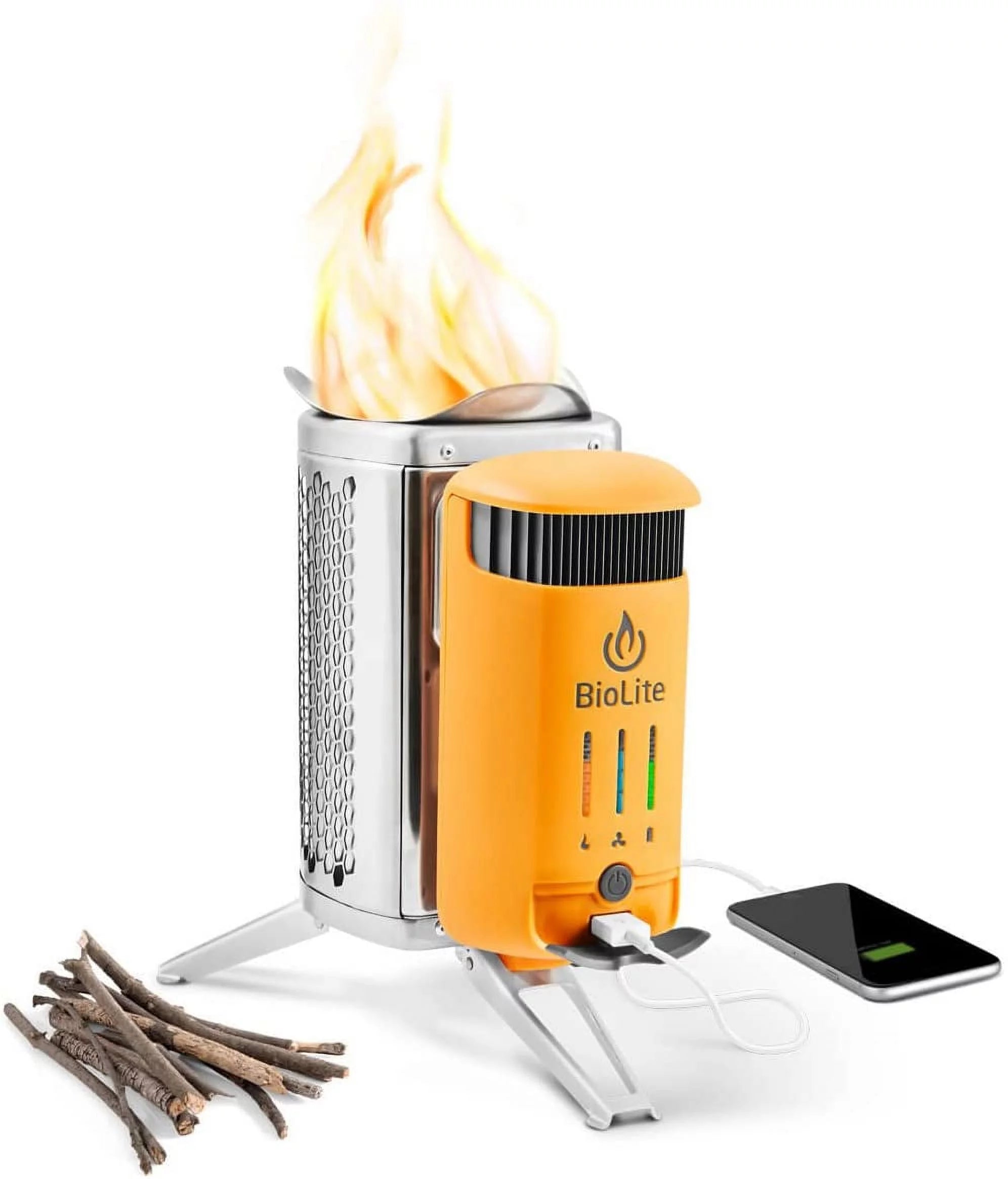 Camp Stove 2 Silver Yellow 7k