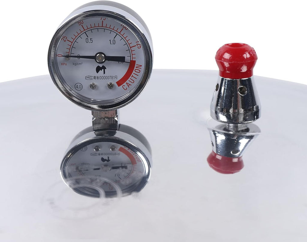 23 Quart Pressure Canner Cooker with Gauge Safety Valve f7