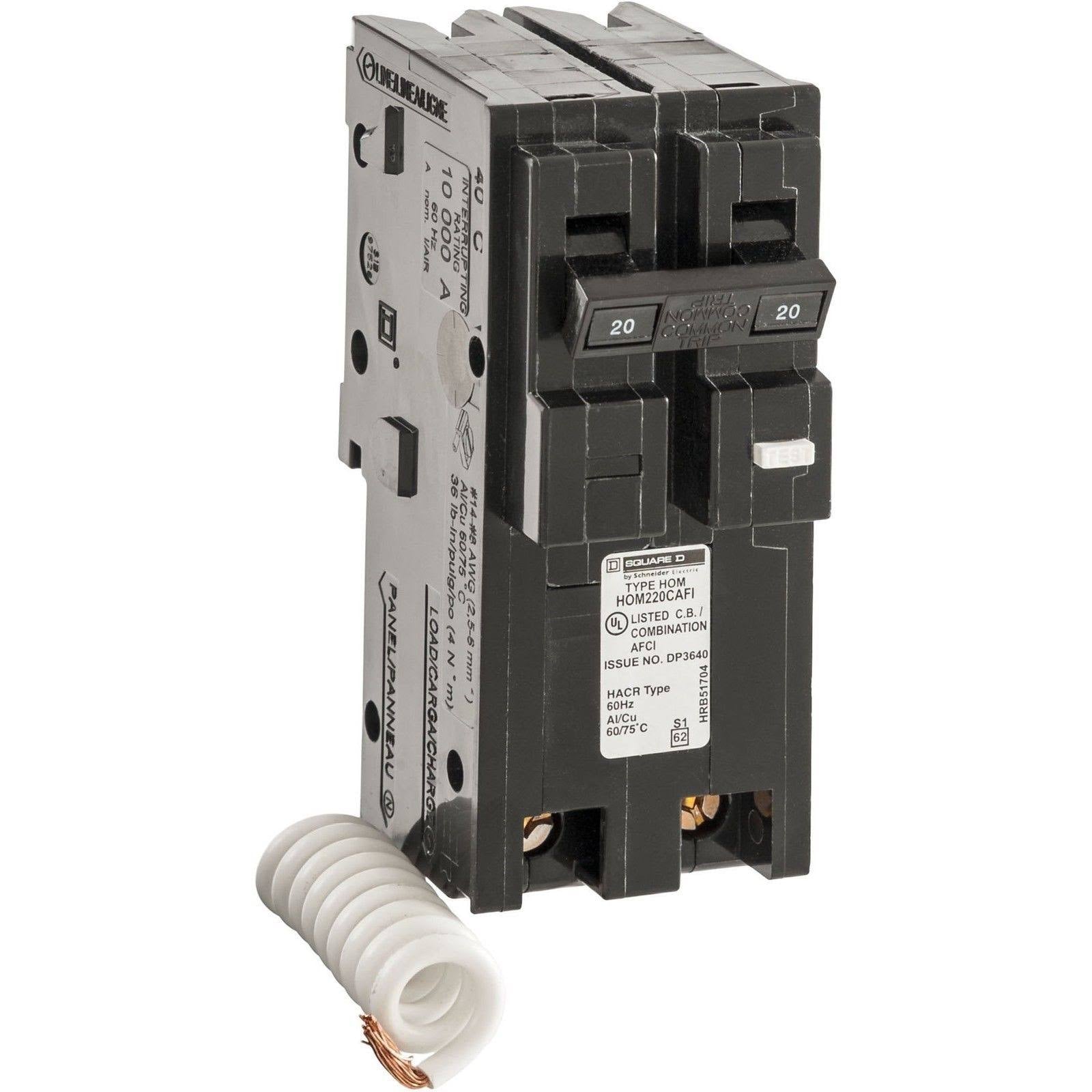 20 Amp Two-Pole Circuit Breaker x7
