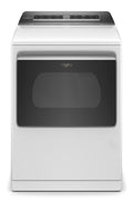 Whirlpool WGD7120HW 7.4 Cu. ft. Smart Capable Top Load Gas Dryer White