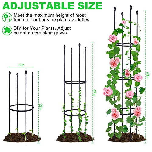 Garden Trellis 60in Plant Support for Climbing Vines f7