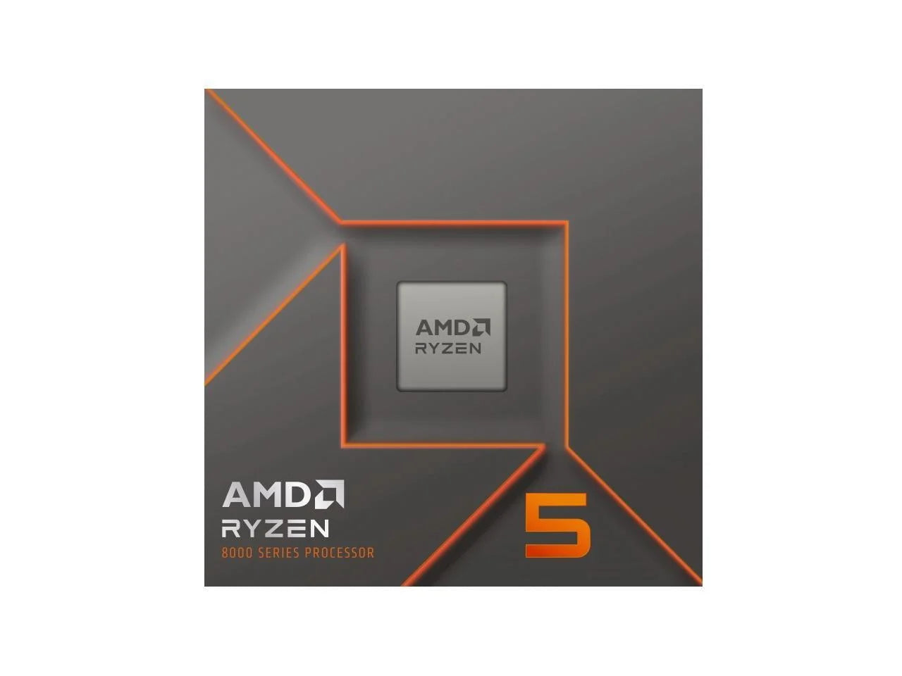 AMD Ryzen 5 8400F Processor, Silver, Silver - Curated Treasures Market