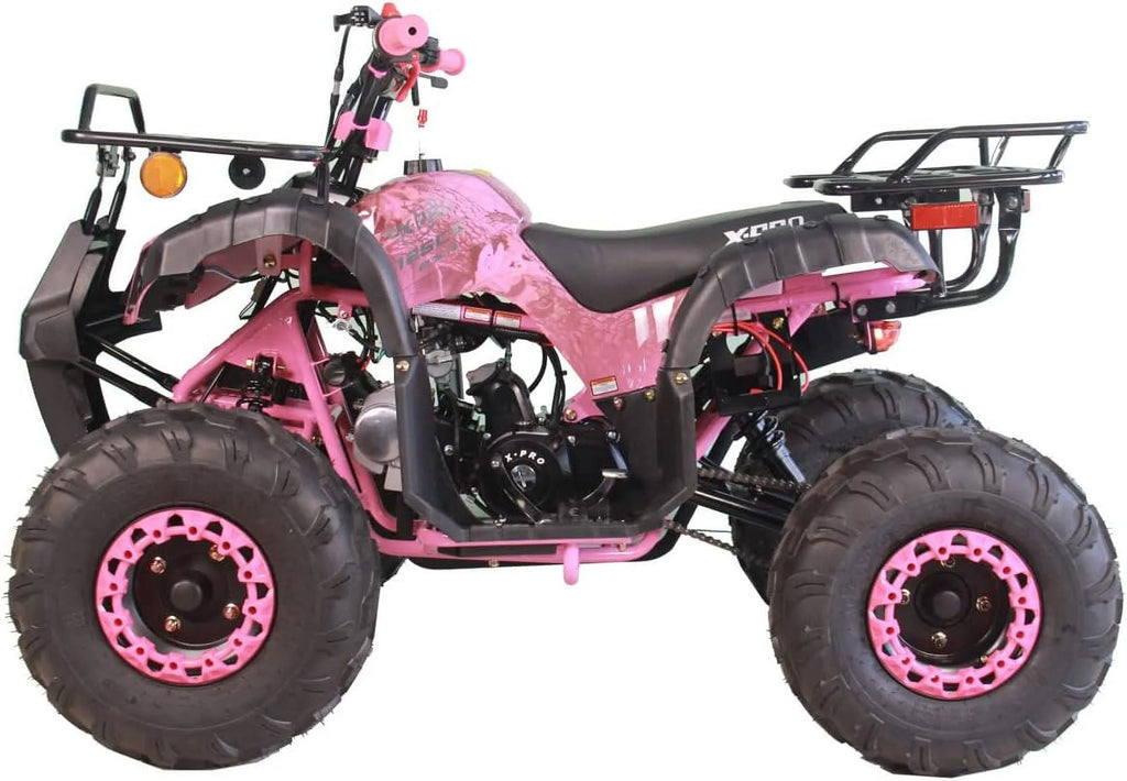 125cc Gas ATV Automatic Reverse Remote Control Tires q7