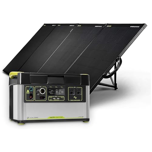 Goal Zero Yeti 1000 Core Portable Power Station, 1,000 W, Solar-Powered Generator (Solar Panel Not Included), USB-A/USB-C Ports and AC Outlets, Power for Camping - Radiant Selections