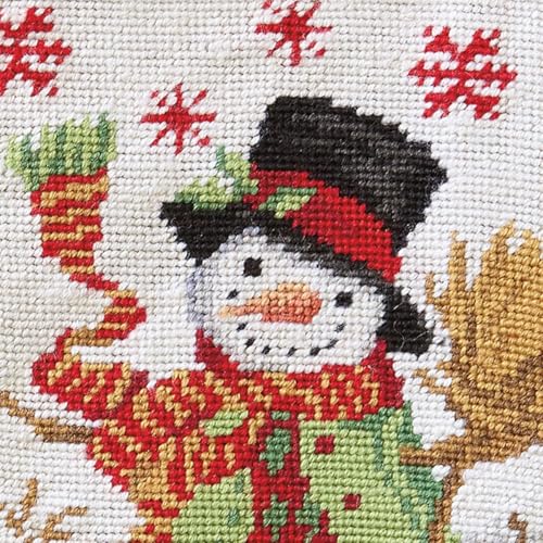 Personalized Christmas Needlepoint Stocking 100% Wool A7