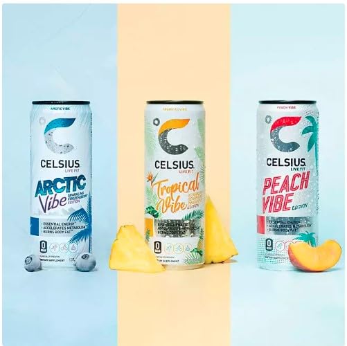 Sparkling Energy Drink 12 Pack Variety Sampler A7k
