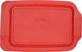 Pyrex 233-PC 3qt Red Replacement Food Storage Lid, (Only Fits Pyrex 233 Glass Dish NOT Pyrex C-233 Dish) Made in the USA