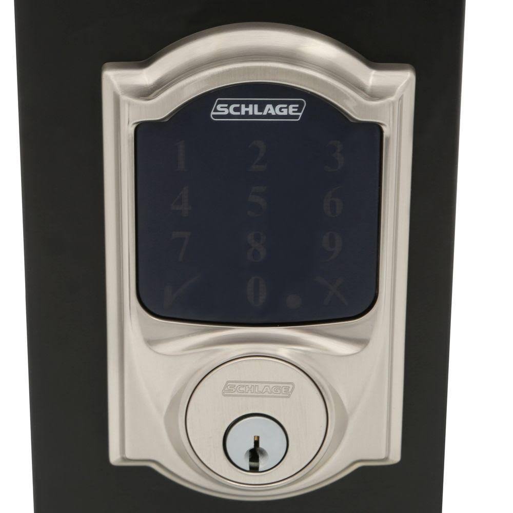 Touchscreen Deadbolt with Alarm f7