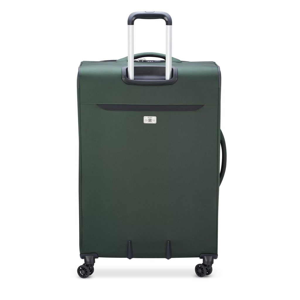 Softside Spinner Luggage 28 Inch Green k7
