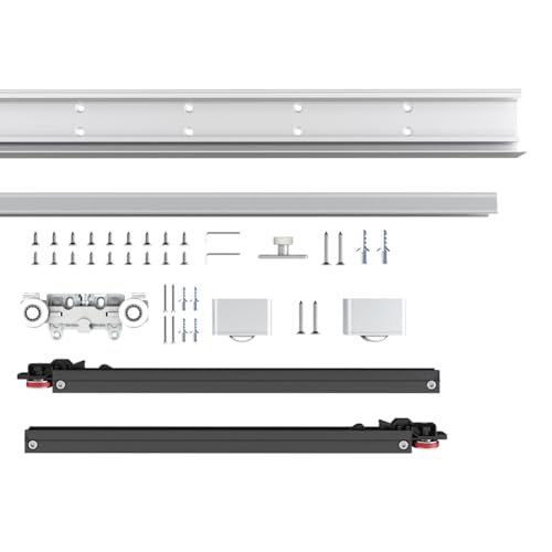 Sliding Barn Door Track Kit 100cm 7k