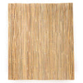 Mininfa Natural Bamboo Slat Screening, Eco-Friendly Privacy Slat Fence, Bamboo Screen Panel Roll for Balcony or as Wind and Sight Protection (1.2m x 4m)