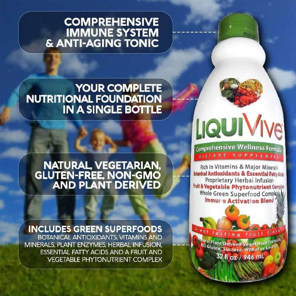 Liquid Vitamins Multivitamin Supplement 32 fl oz K9