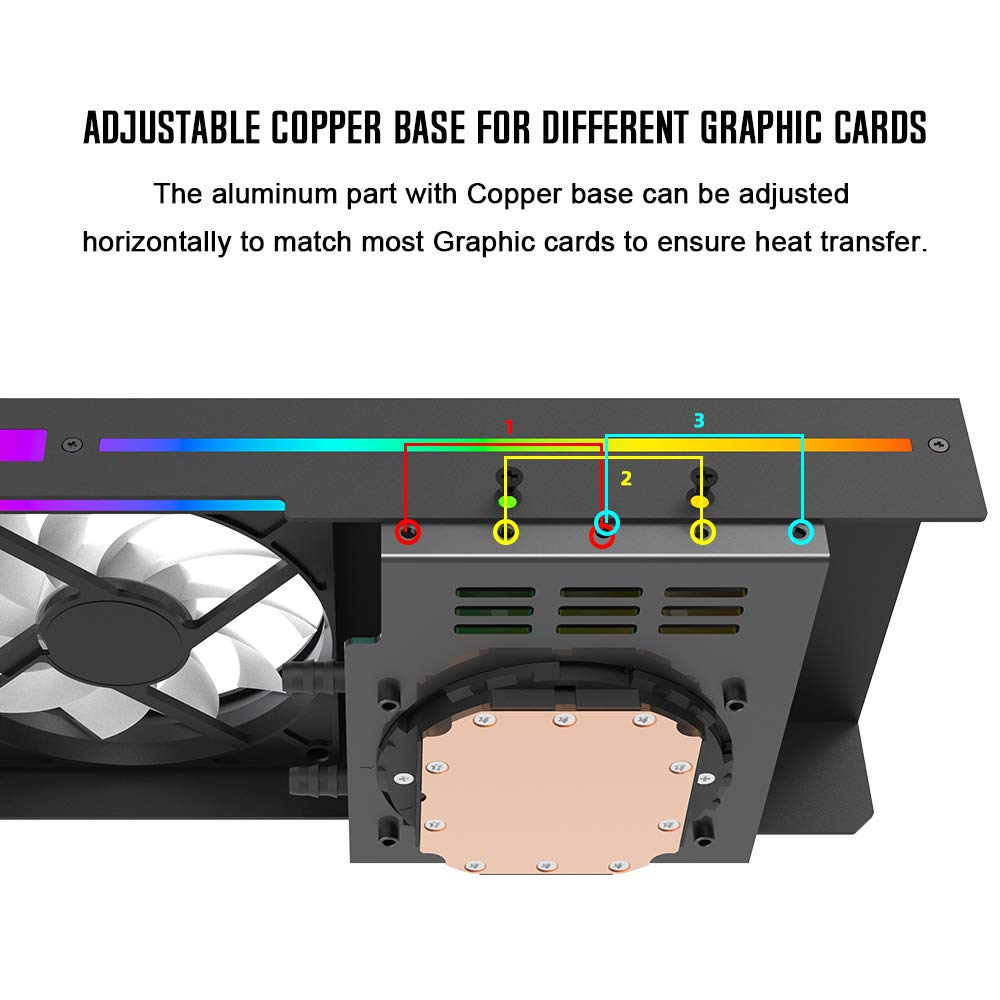 GPU Water Cooler 240mm Radiator A7