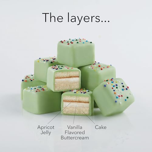Mini Easter Petits Fours Cake Assortment 36pc A7