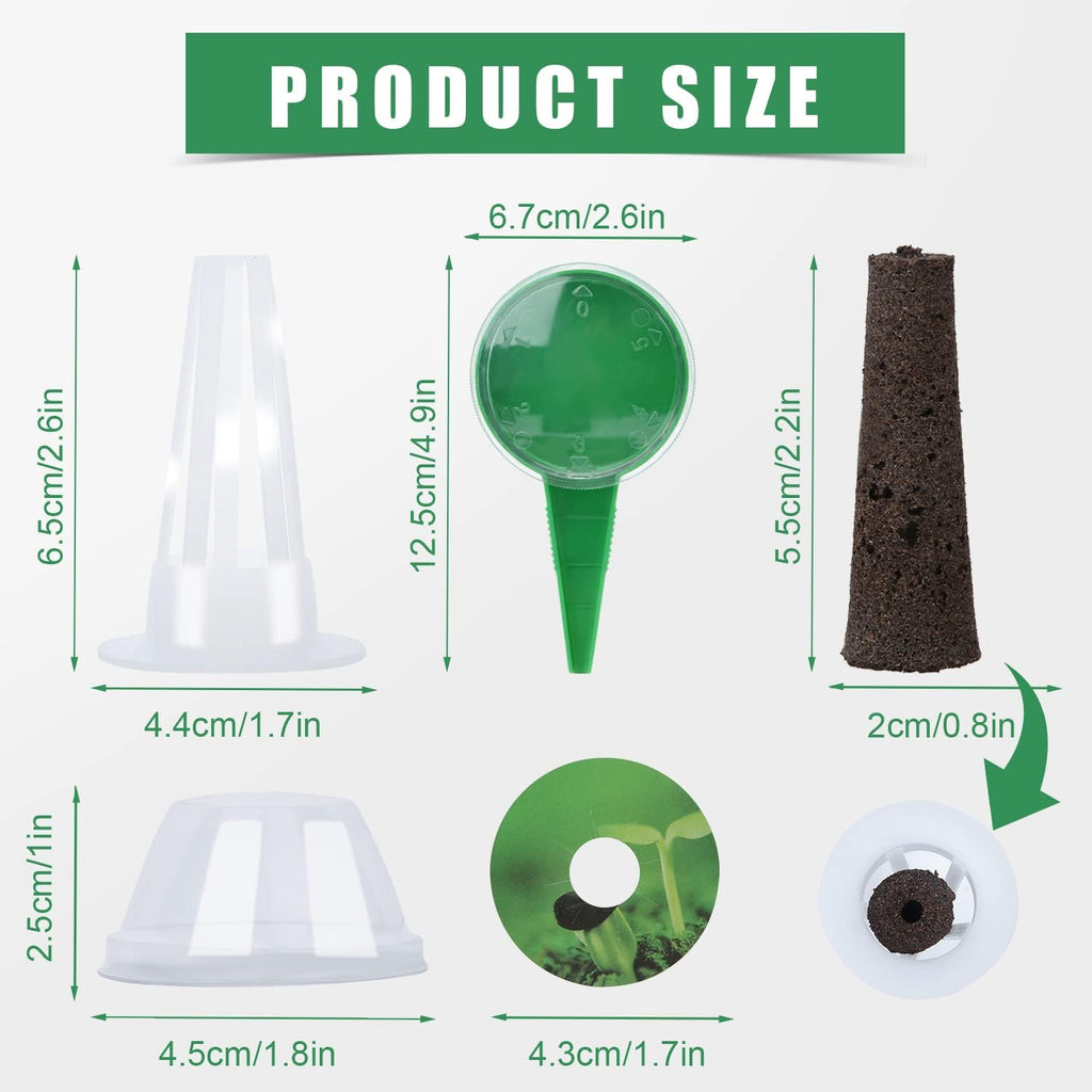Seed Pod Kit for Hydroponic Garden, 24 Sets Indoor Growing System a7