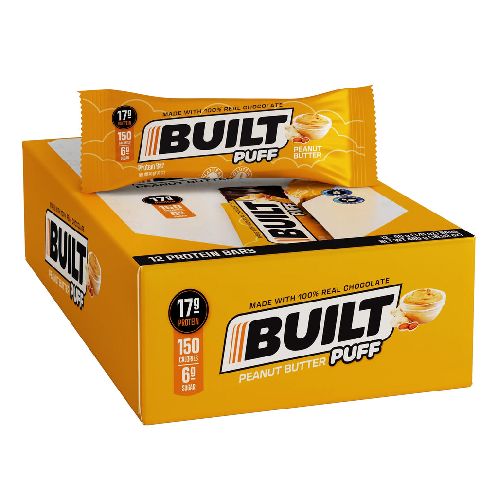 Protein Bar Peanut Butter Puff 12 Ct Box k7