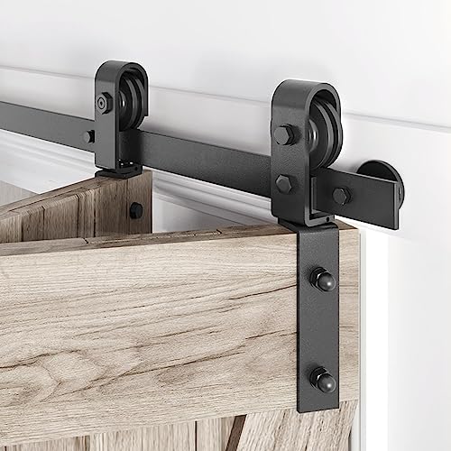 Bifold Sliding Barn Door Hardware Track Kit 4f