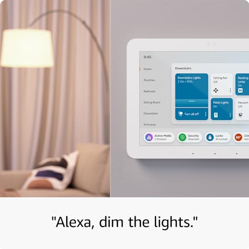 Smart home control panel with Alexa 8 inch K7