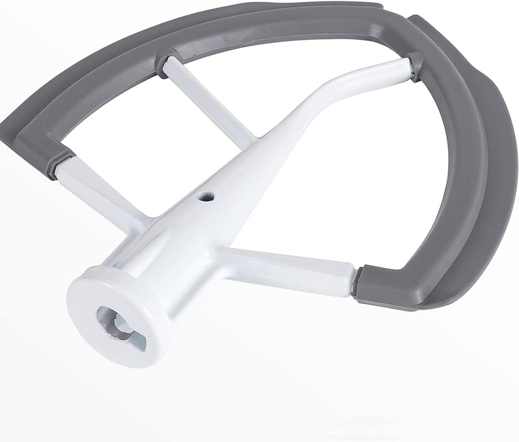 6QT Flat Beater Paddle with Silicone Edge Scraper q7