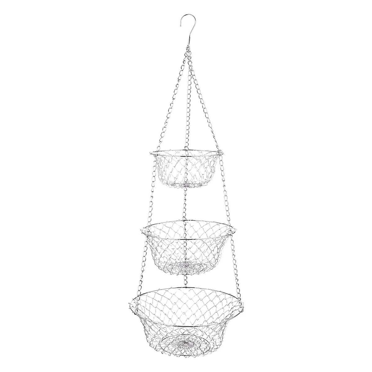 Fruit Basket Hanging Storage 3 Tier a7