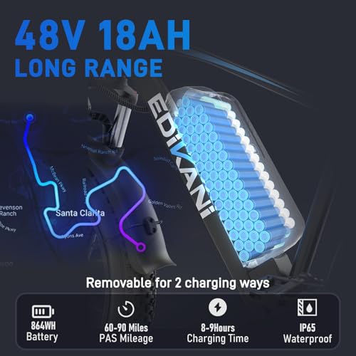 Electric Bike for Adults 48V Fat Tire eBike 7k