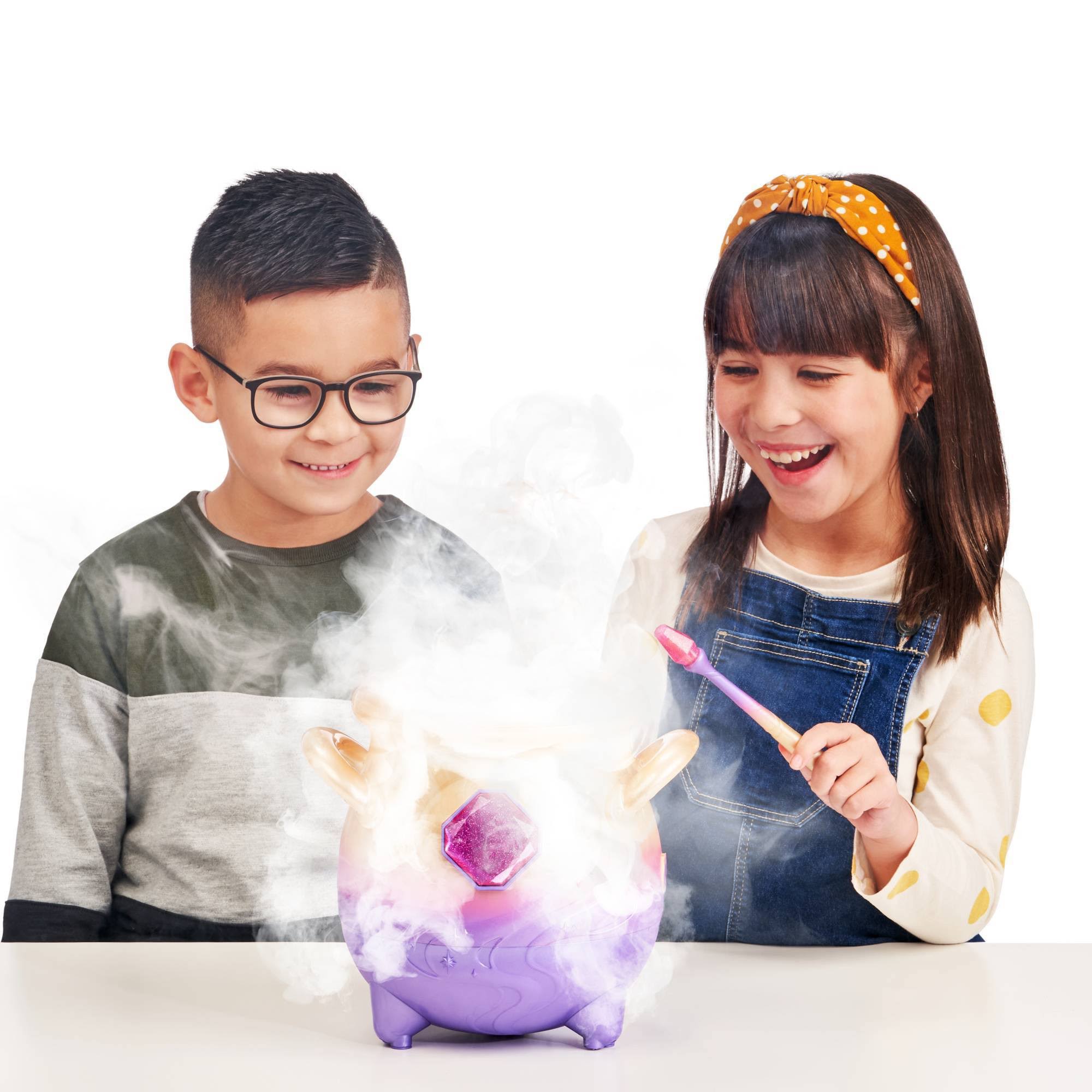 Magical Misting Cauldron Interactive Pink Toy k7