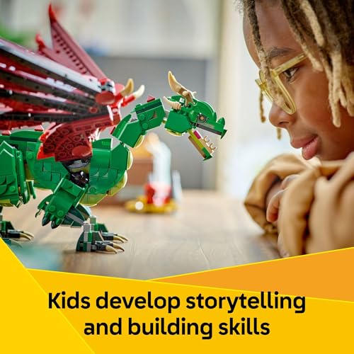 Medieval Dragon Building Toy 3in1 Fantasy Set k7