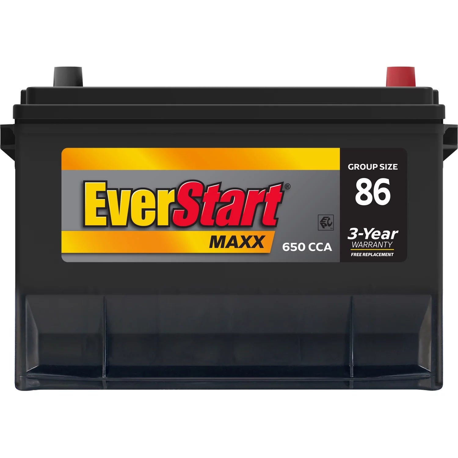 Car Battery Group Size 86 12V 650 CCA k7