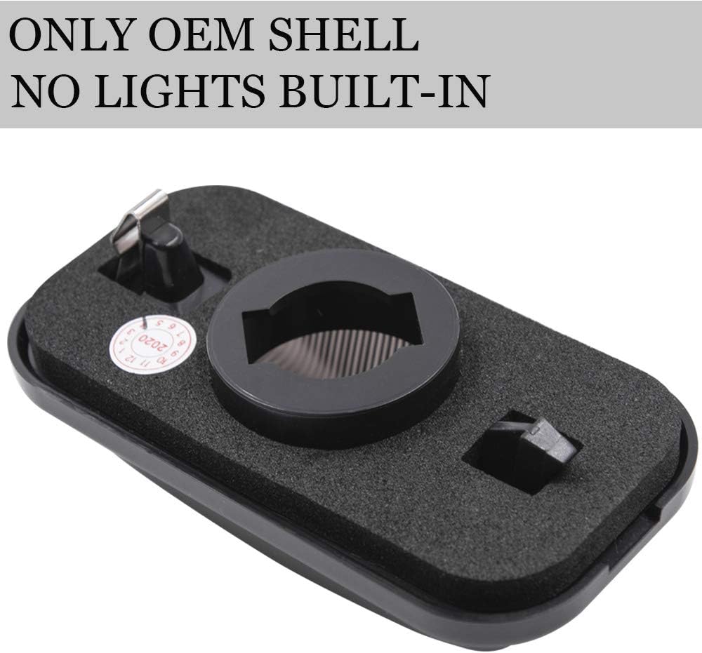 10pcs Cab Roof Lamp Housing for Hummer H2 2003-2009 Smoked Lens q7