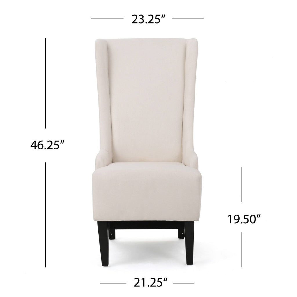 Fabric Dining Chair Dark Blue k7