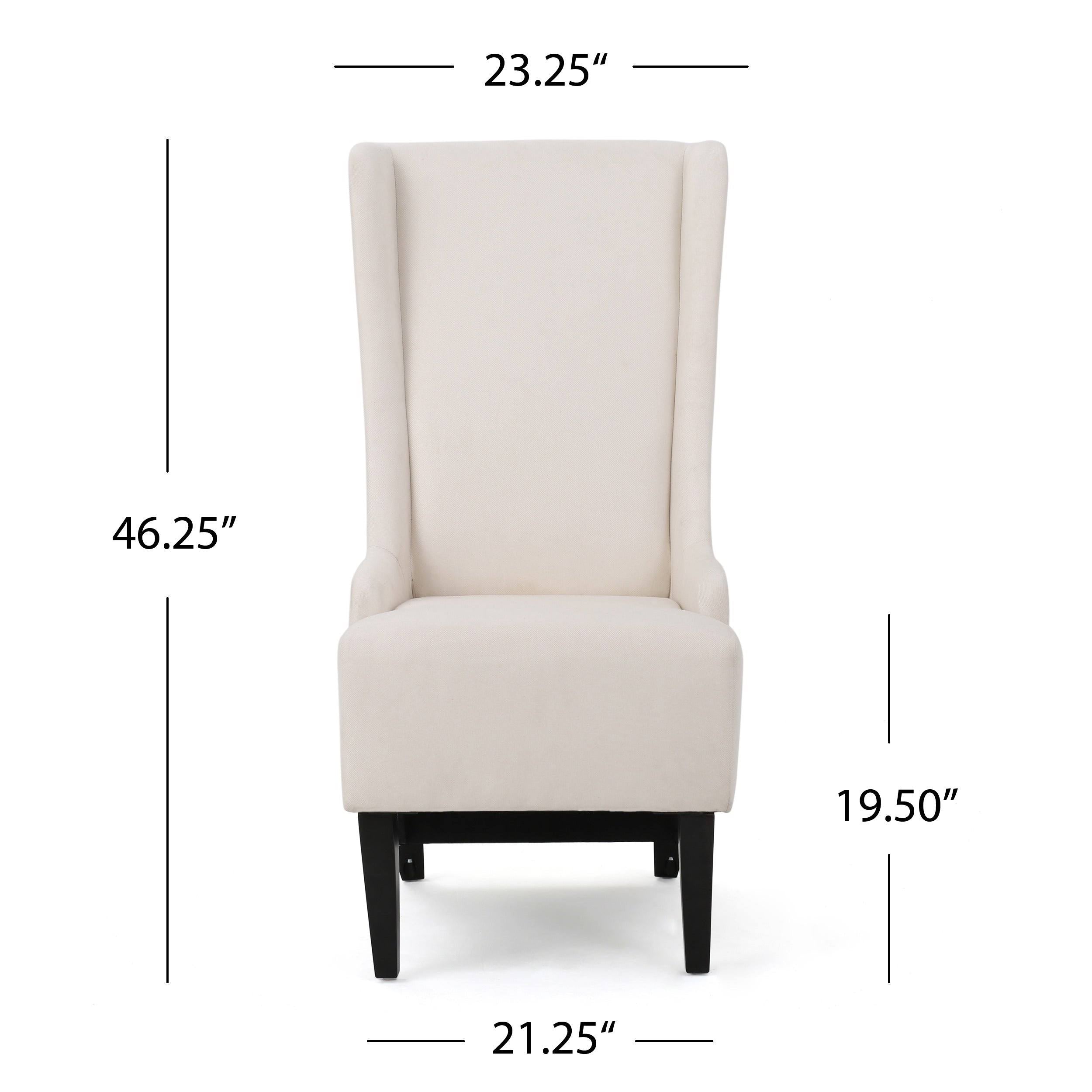 Fabric Dining Chair Dark Blue k7