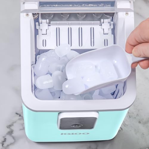 Electric Countertop Ice Maker Machine Portable 33lbs 24h Stainless Steel A7