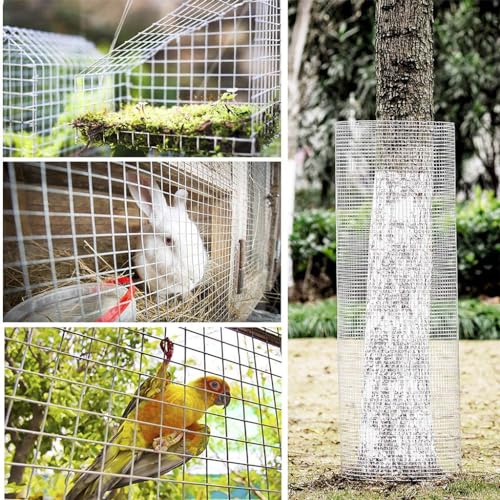 Heavy Duty Galvanized Welded Wire Mesh Roll 1/2 inch 60in x 100ft k7