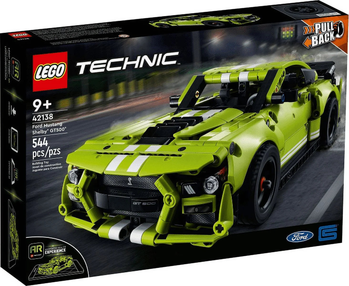 LEGO Sealed New In Box Technic Ford Mustang Shelby GT500 42138 - Curated Treasures Market