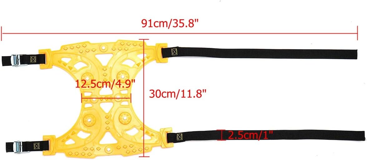 Tire Snow Chains Anti-Skid for Car SUV Pickup 6 Pack k7