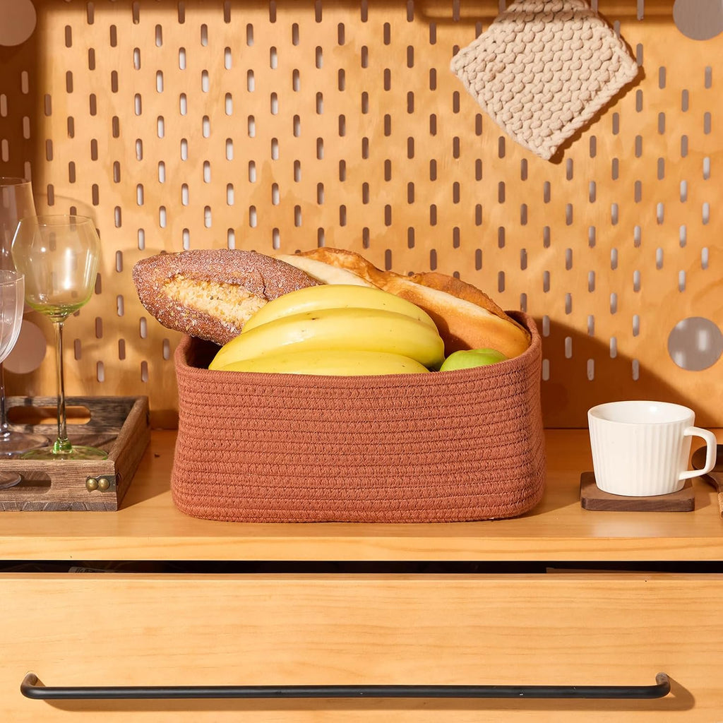 Small Storage Baskets for Organizing 3 Pack A7