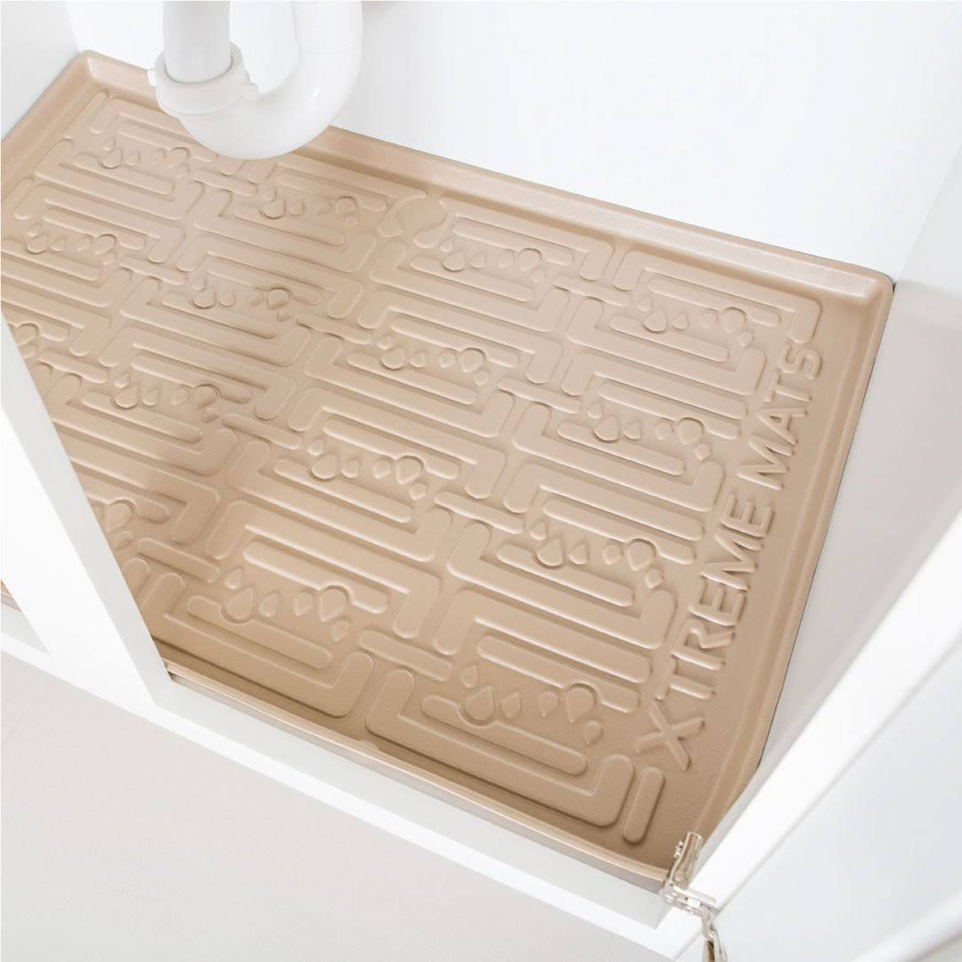 Under Sink Cabinet Mat 37x22 Beige a7