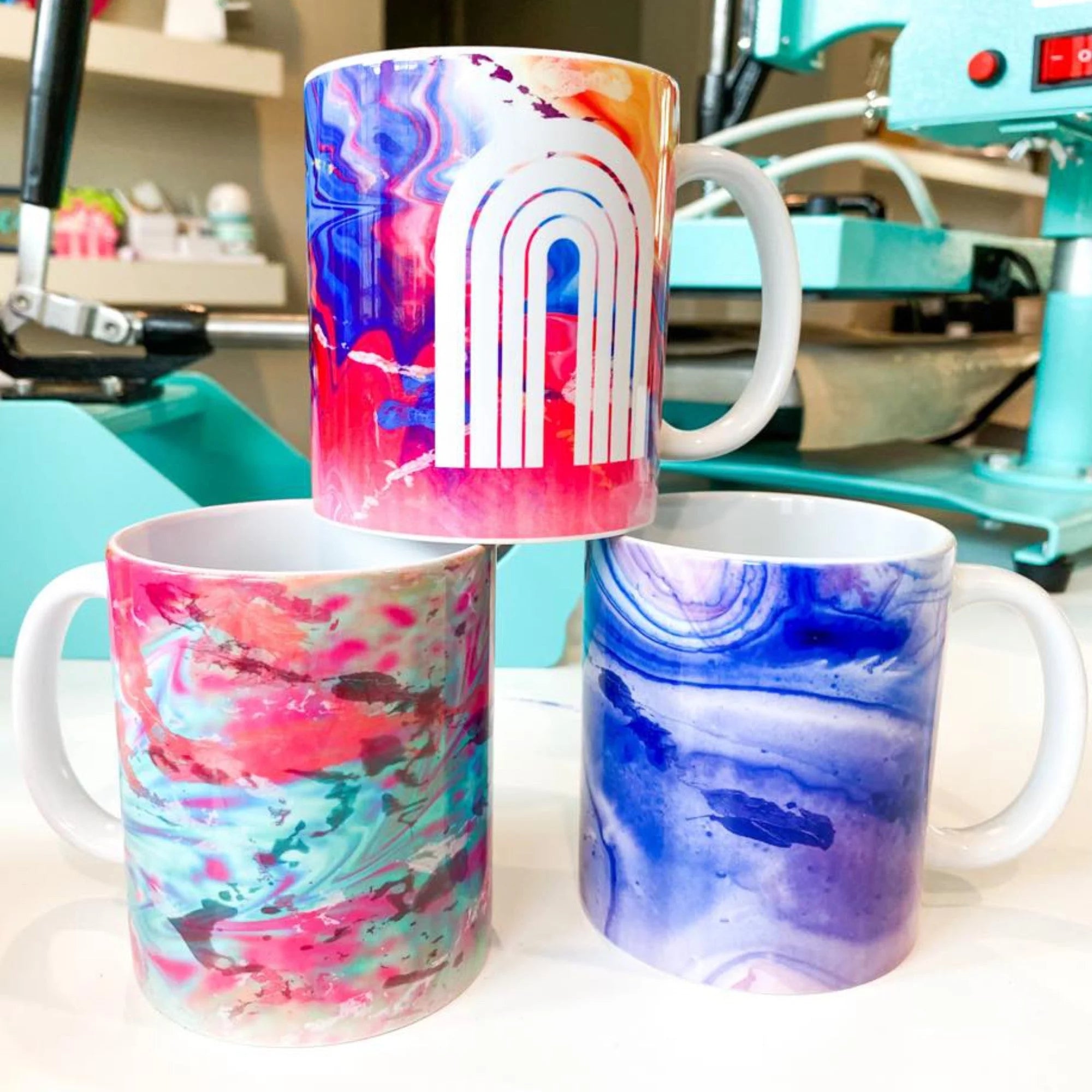 Sublimation Printer with Mug Press Bundle k7x