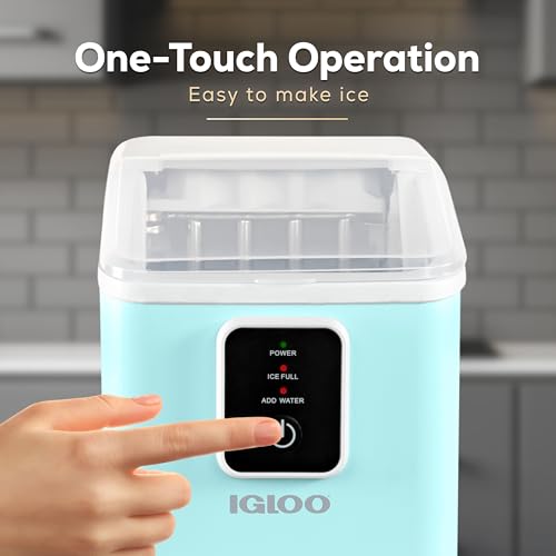 Electric Countertop Ice Maker Machine Portable 33lbs 24h Stainless Steel A7