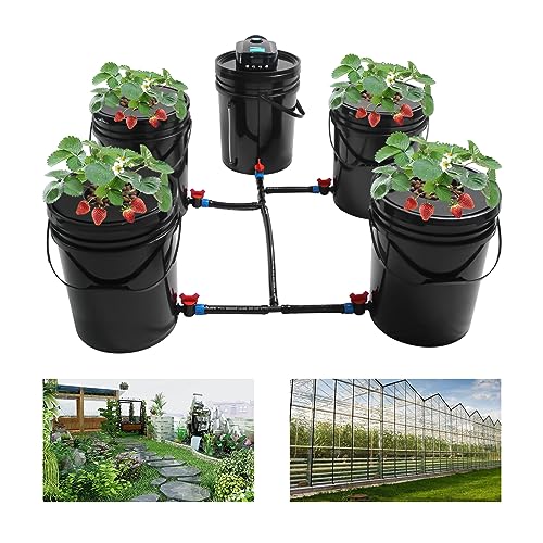 Hydroponics Growing System 5 Gallon Bucket k7