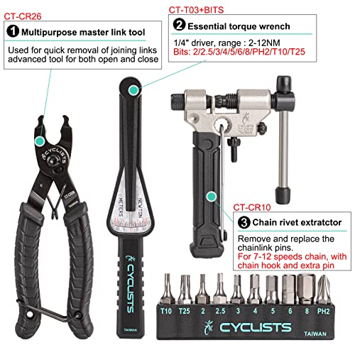 Bike Repair Tool Kit with Storage Case 7k