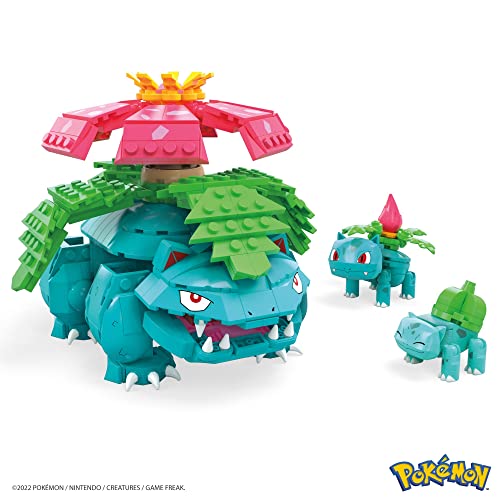 Pokémon Action Figure Building Toys, Bulbasaur Evolution Set 7k