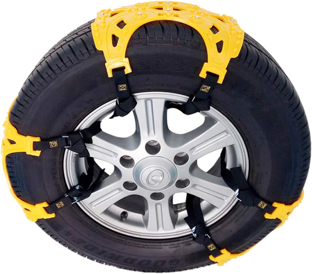 Tire Snow Chains Anti-Skid for Car SUV Pickup 6 Pack k7