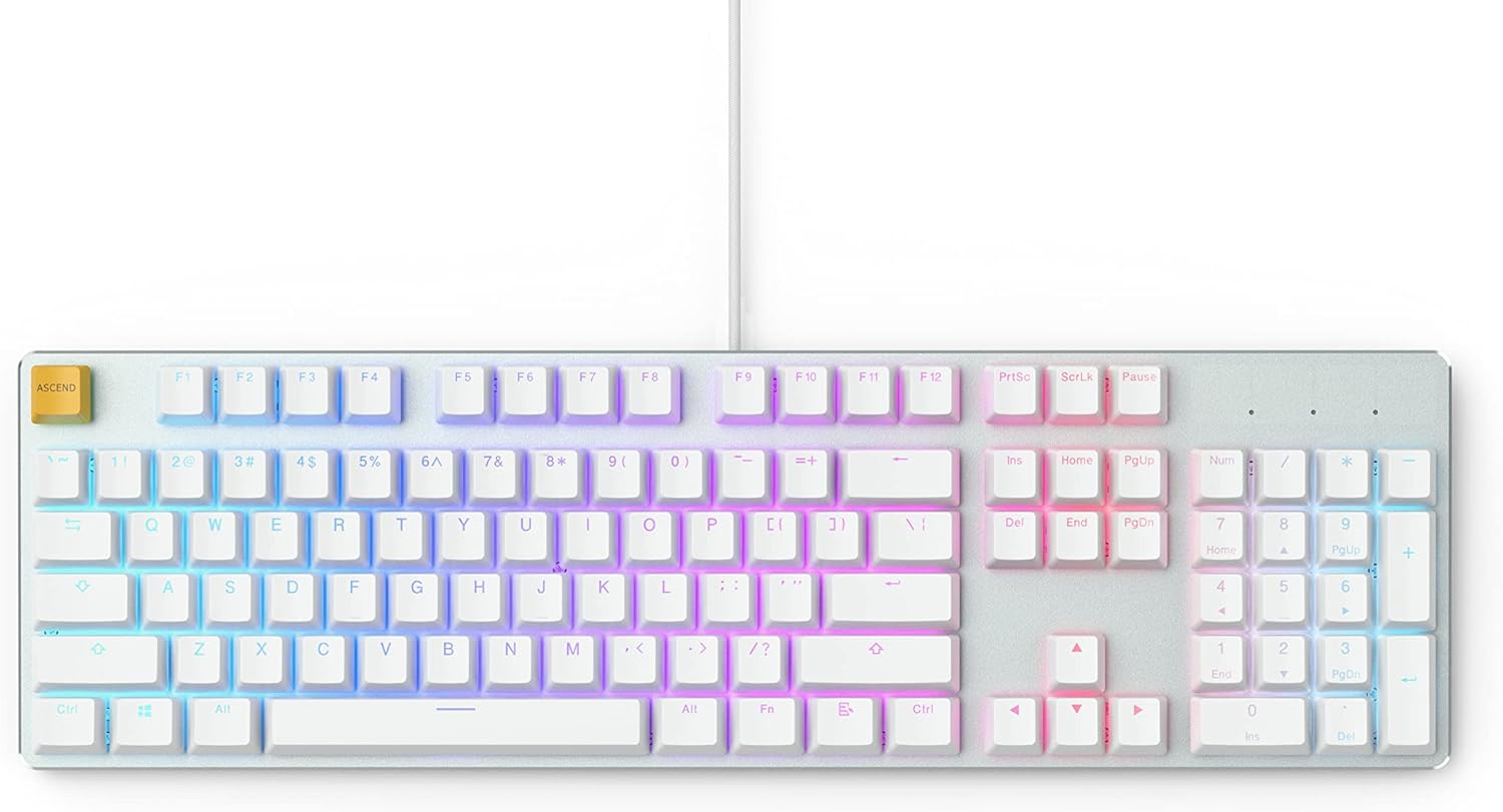 Mechanical Gaming Keyboard TKL 87 Key RGB Hot Swap Brown Switches k7