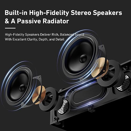Vertical Automatic Bluetooth Turntable with Speakers A7