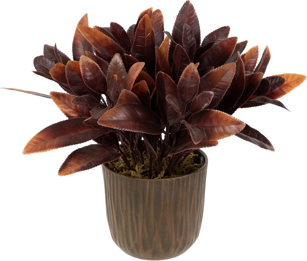 Artificial Foliage Plant in Textured Pot 7k