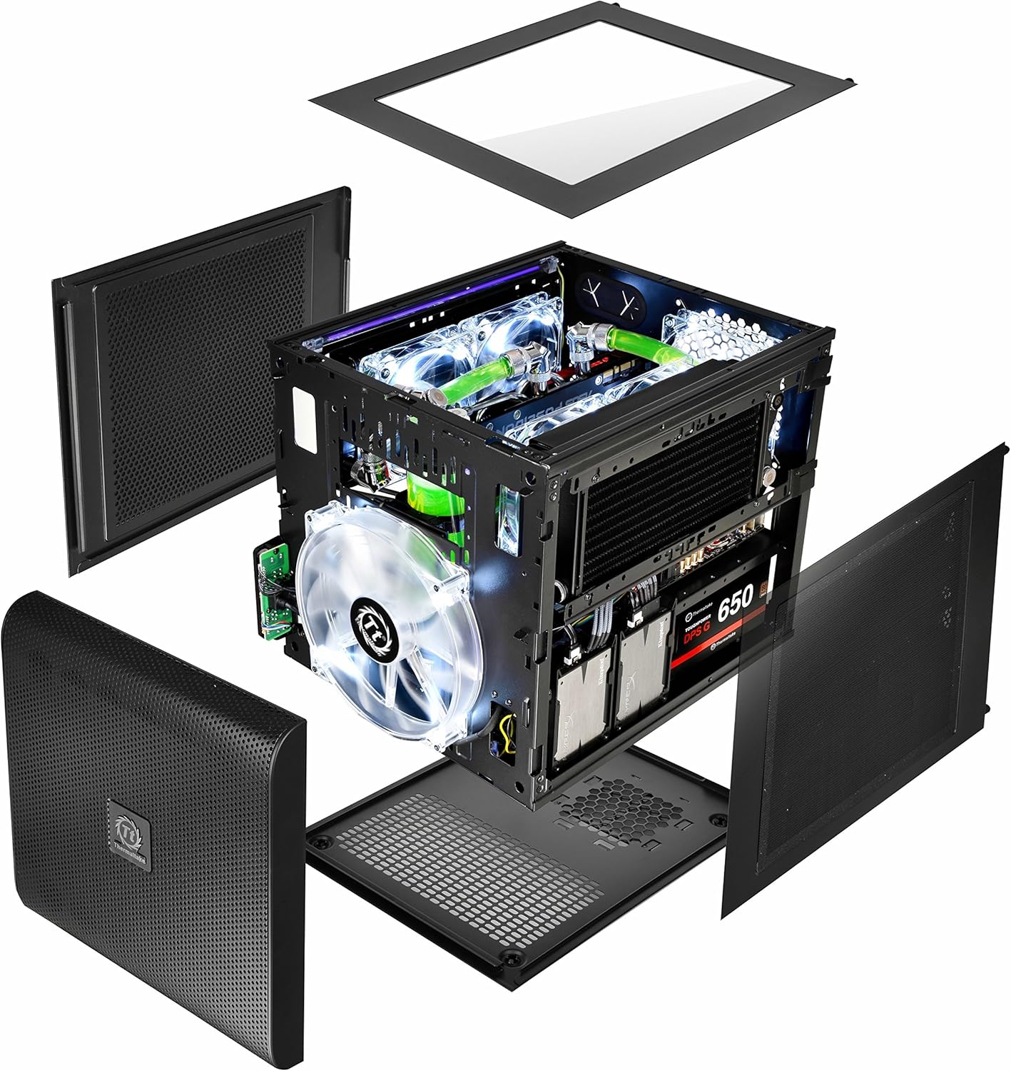 Micro ATX Mini ITX Cube Computer Case 7k