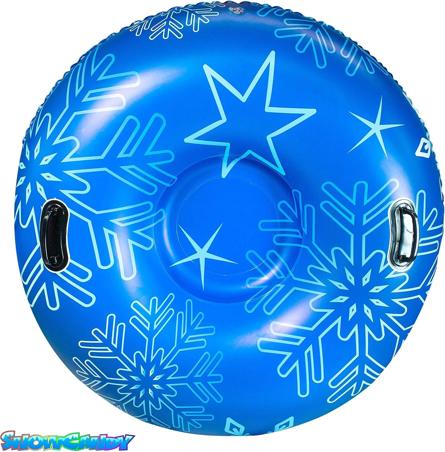 Snow Tube 48 Blue Inflatable Sled for Kids Adults x7